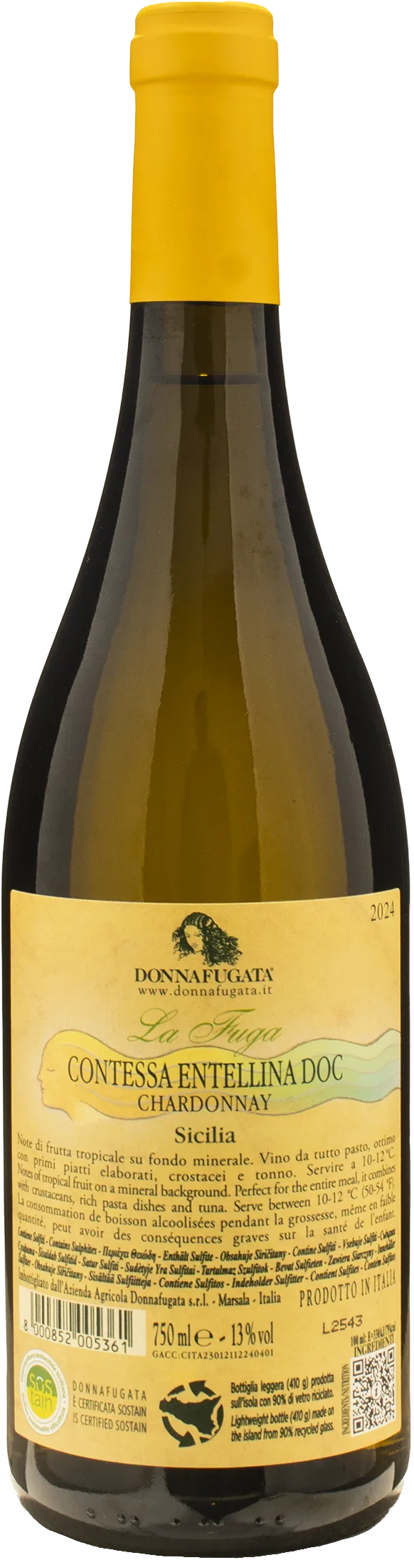 Donnafugata Contessa Entellina Chardonnay La Fuga 2024