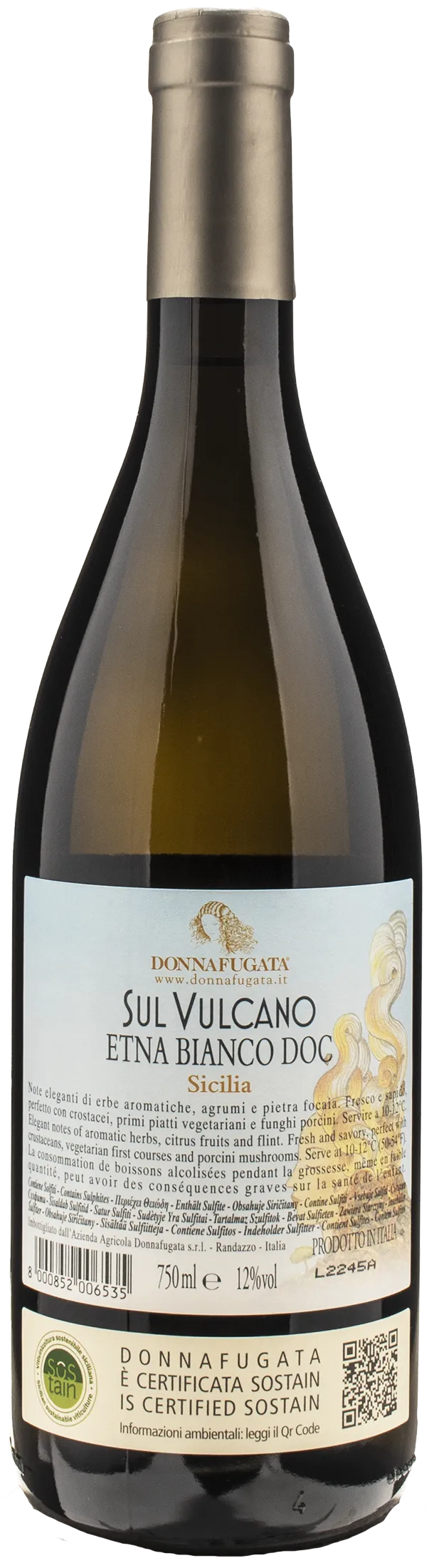 Donnafugata Etna Bianco Sul Vulcano 2021
