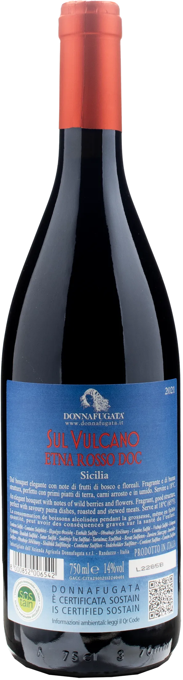 Donnafugata Etna Rosso Sul Vulcano 2021