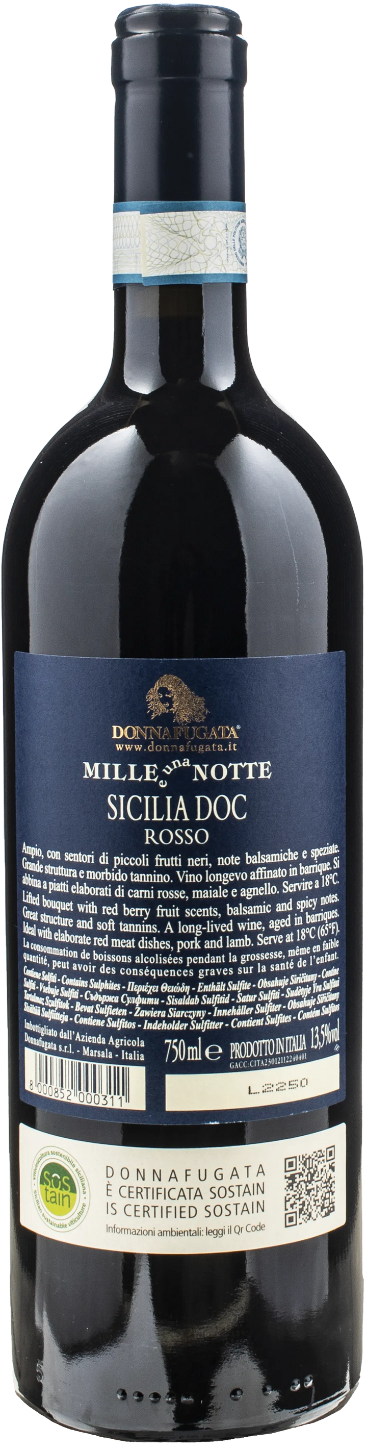 Donnafugata Mille e una Notte 2020