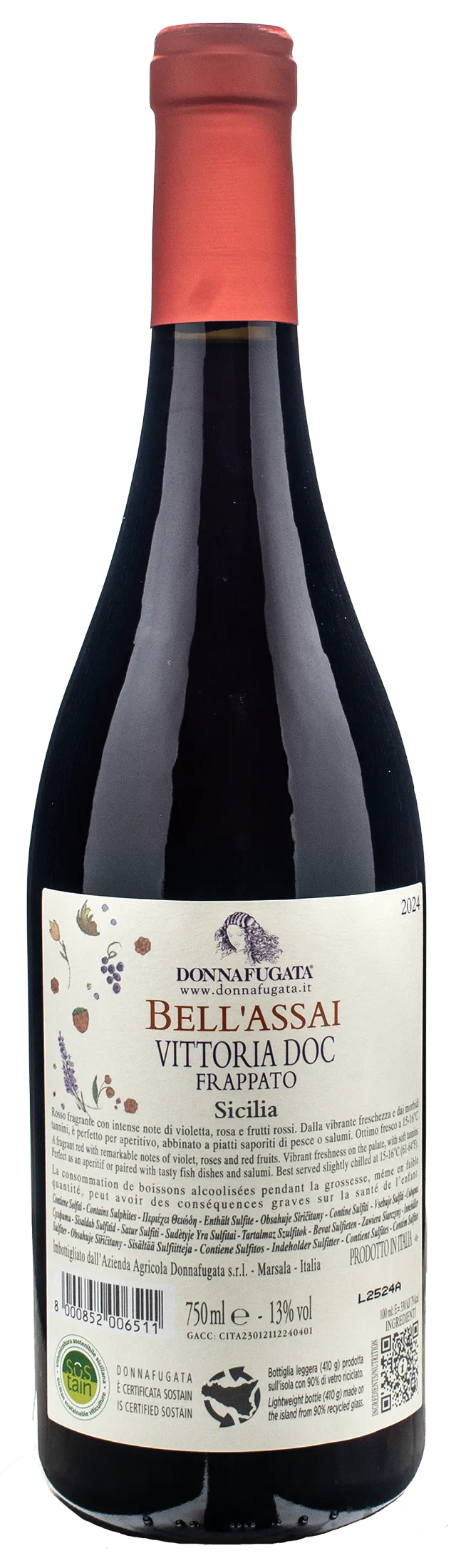 Donnafugata Vittoria Frappato Bell'Assai 2024