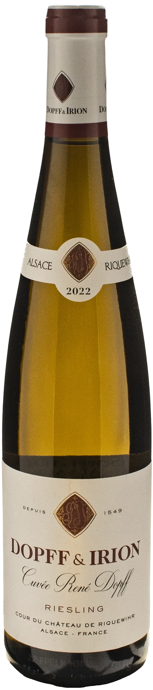 Dopff Irion Alsace Riesling Cuvée René 2022