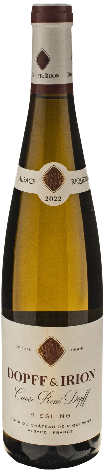Dopff Irion Alsace Riesling Cuvée René 2022