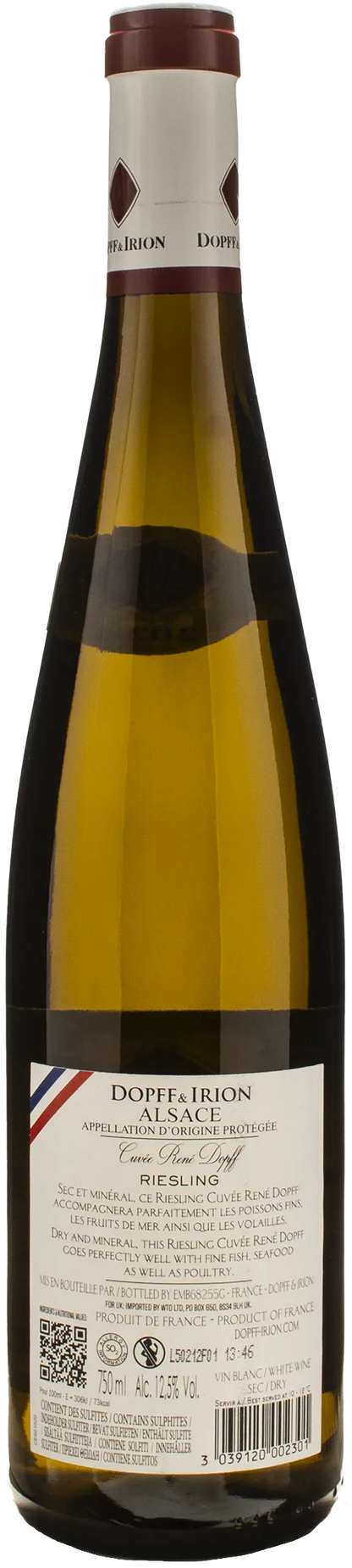 Dopff Irion Alsace Riesling Cuvée René 2024