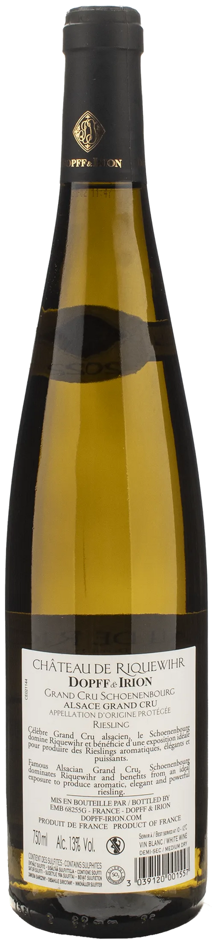Dopff & Irion Chateau De Riquewihr Riesling D'Alsace Grand Cru Schoenenbourg 2022