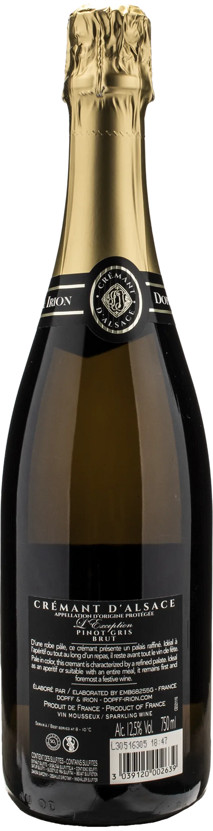 Dopff & Irion Cremant d'Alsace Pinot Gris 2017