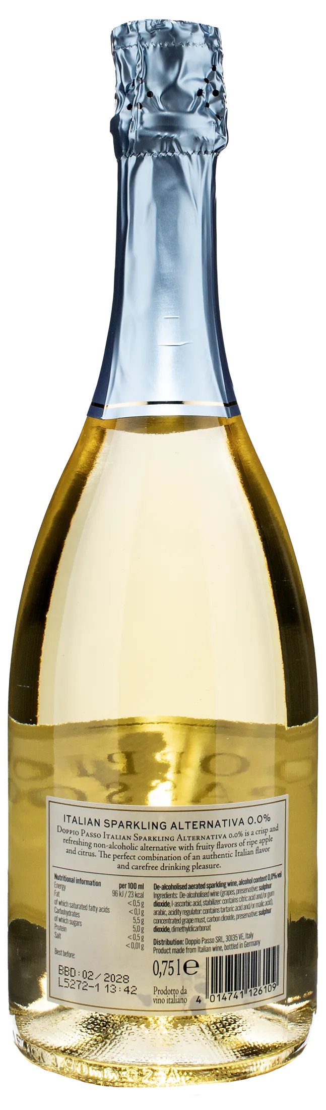 Doppio Passo Spumante Alternativa Zero Alcol