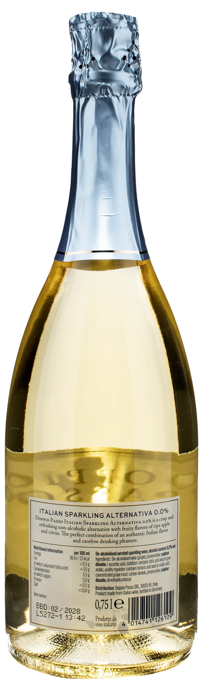 Doppio Passo Spumante Alternativa Zero Alcol