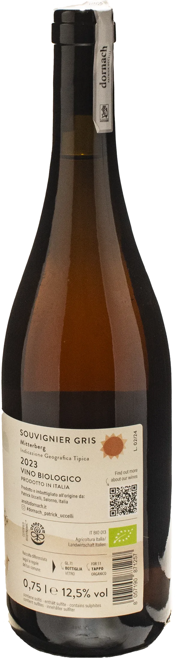 Dornach Patrick Uccelli Cecile Souvignier Gris 2023