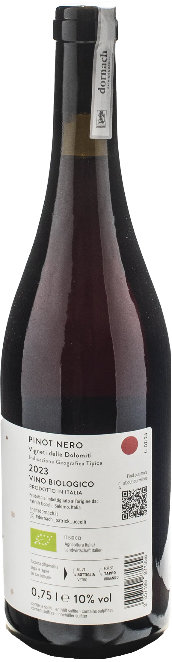 Dornach Patrick Uccelli Louis Pinot Nero 2023