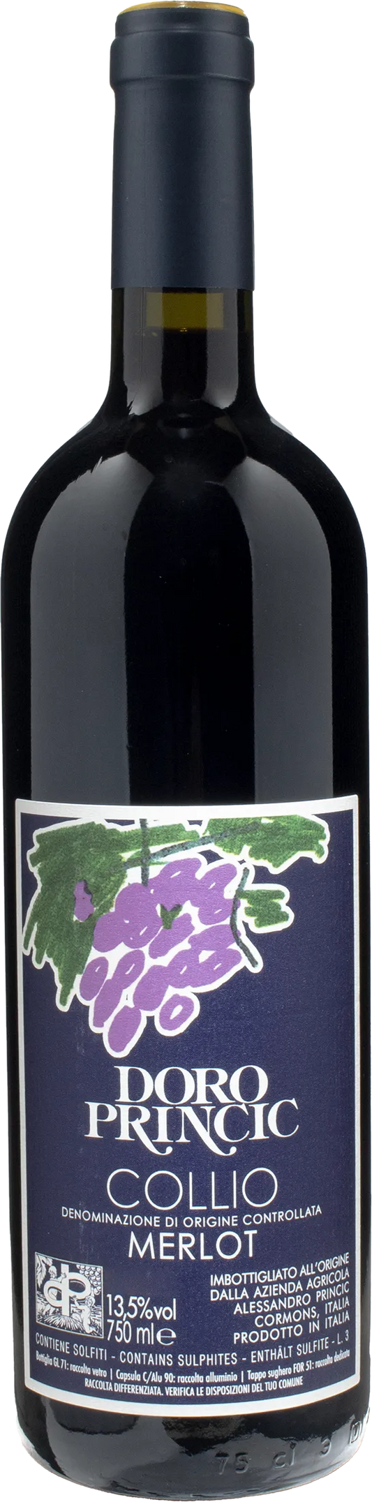 Doro Princic Collio Merlot Etichetta Blu 2021