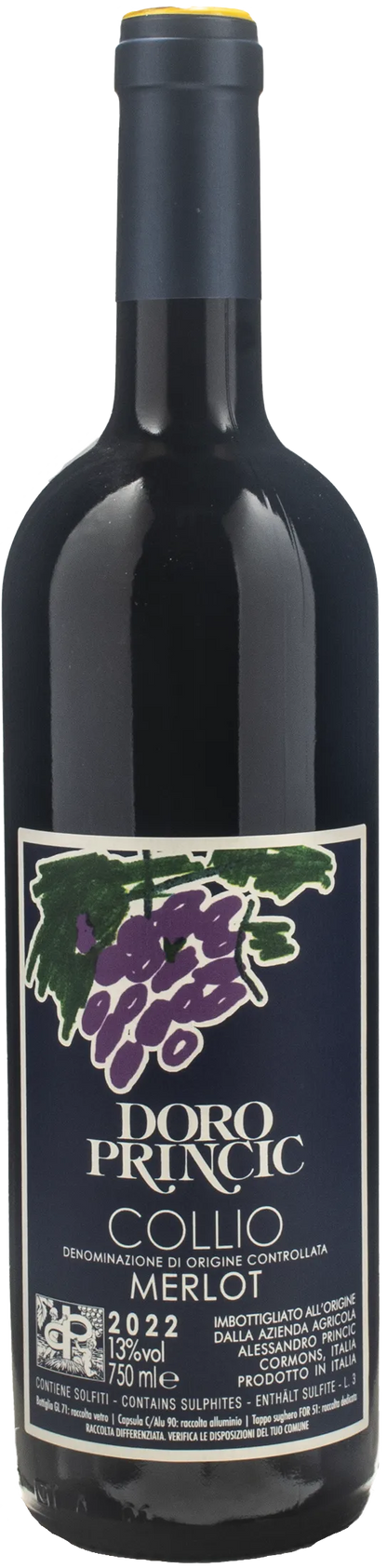 Doro Princic Collio Merlot Etichetta Blu 2022