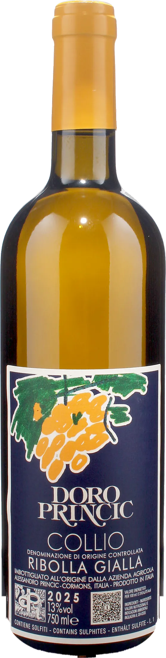 Doro Princic Collio Ribolla Gialla 2025 Etichetta Blu