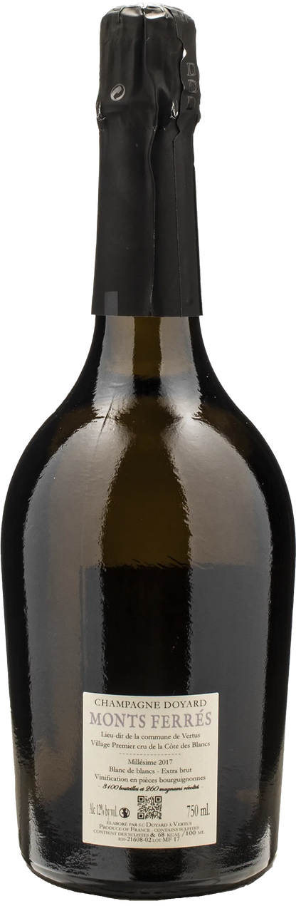 Doyard Champagne Blanc de Blancs Extra Brut Monts Ferres 2017