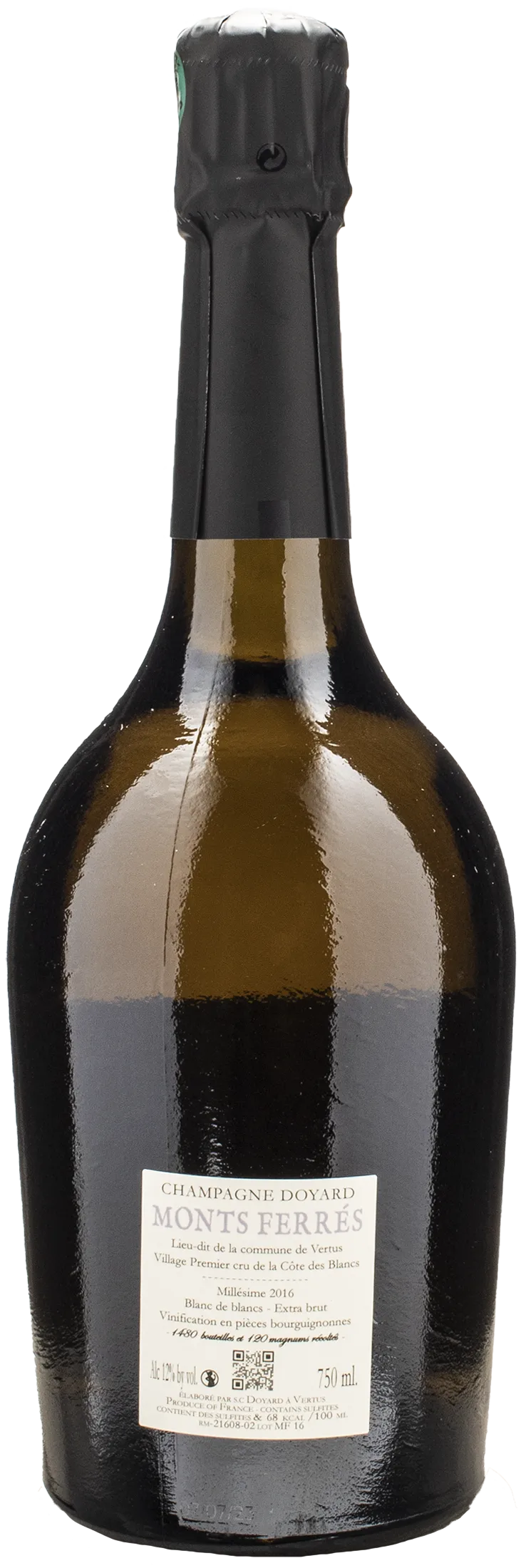 Doyard Champagne Monts Ferres Extra Brut 2016