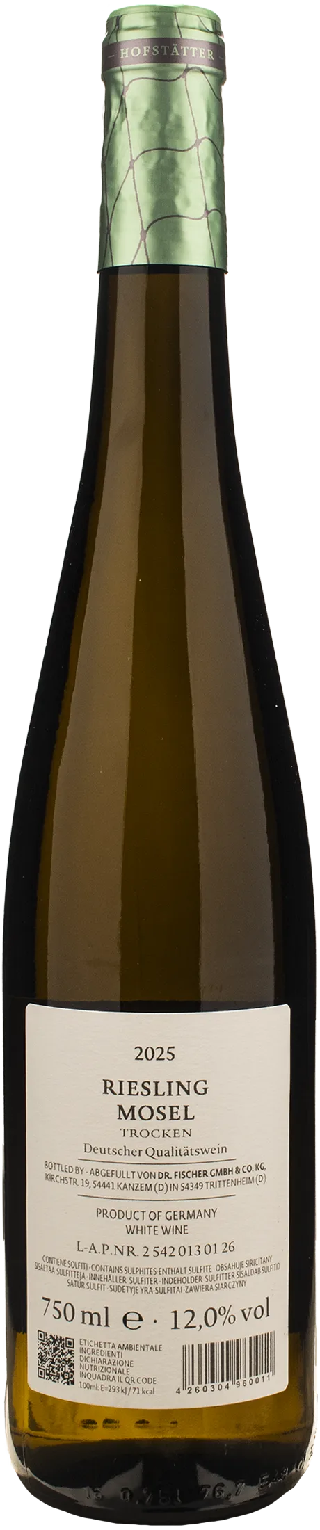 Dr. Fischer Mosel Riesling Trocken 2025