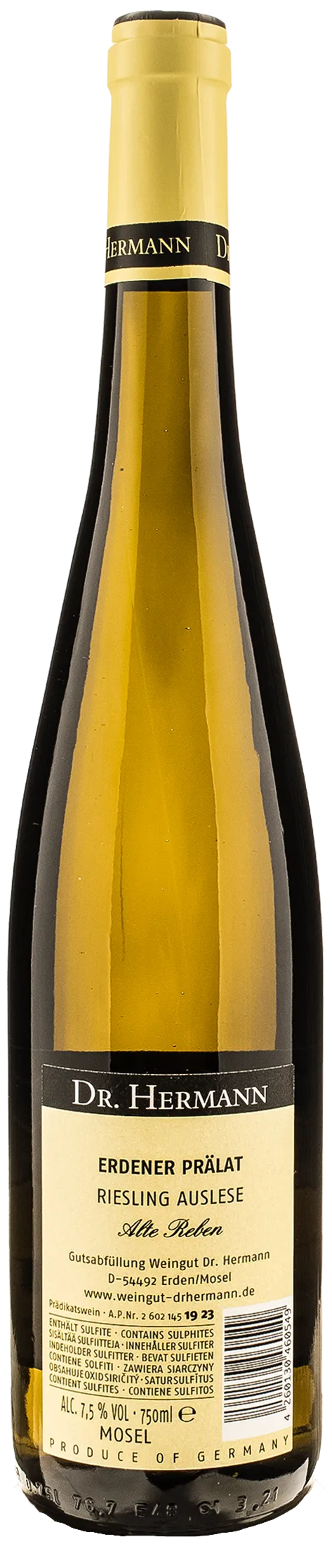 Dr. Hermann Erdener Pralat Riesling Auslese Alte Reben 2022
