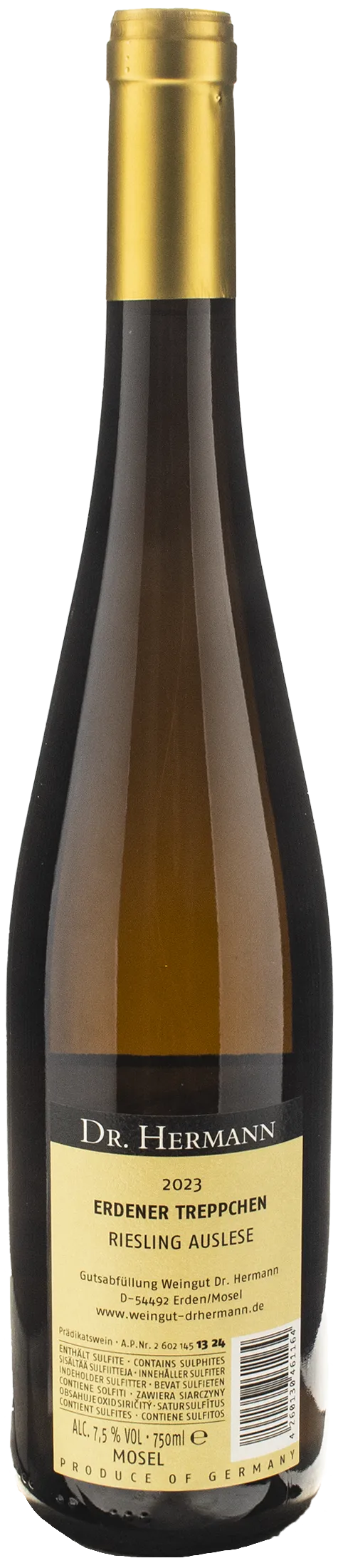 Dr. Hermann Erdener Treppchen Auslese Goldkapsel 2023