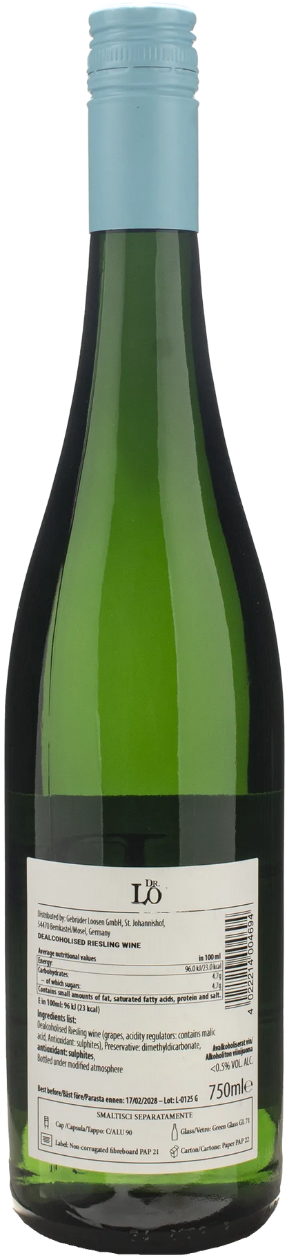 Dr. L.O. Riesling Zero Removed