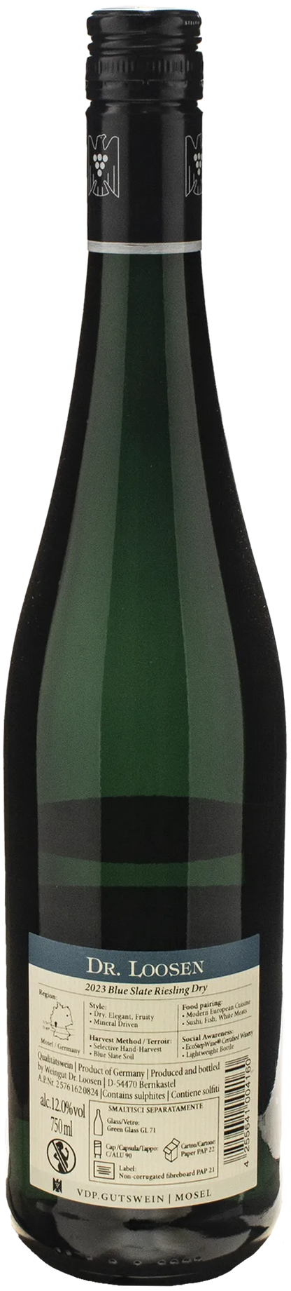 Dr. Loosen Riesling Dry Blue Slate 2023