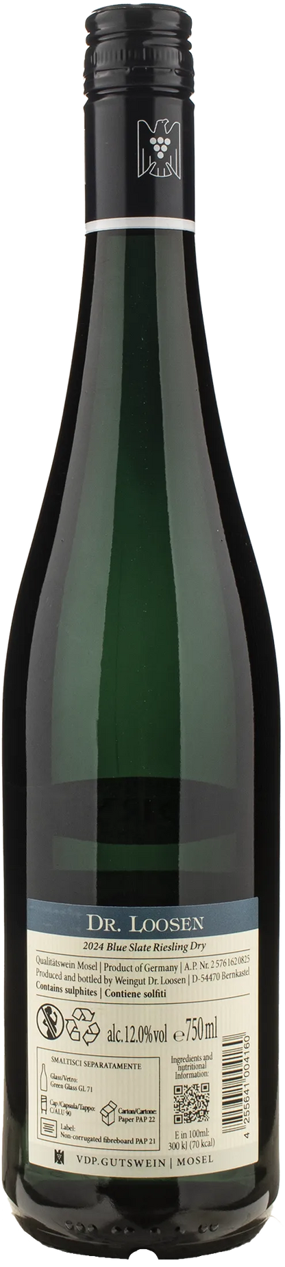 Dr. Loosen Riesling Dry Blue Slate 2024