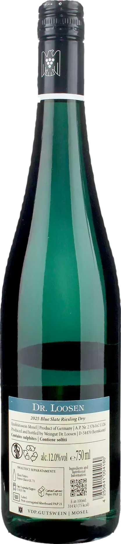 Dr. Loosen Riesling Dry Blue Slate 2025