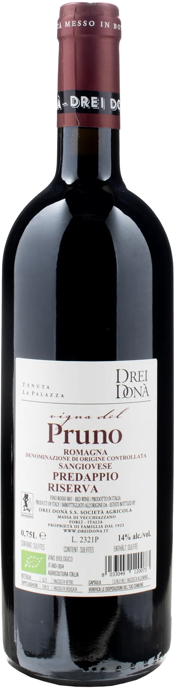 Drei Donà Sangiovese di Romagna Riserva Pruno 2020