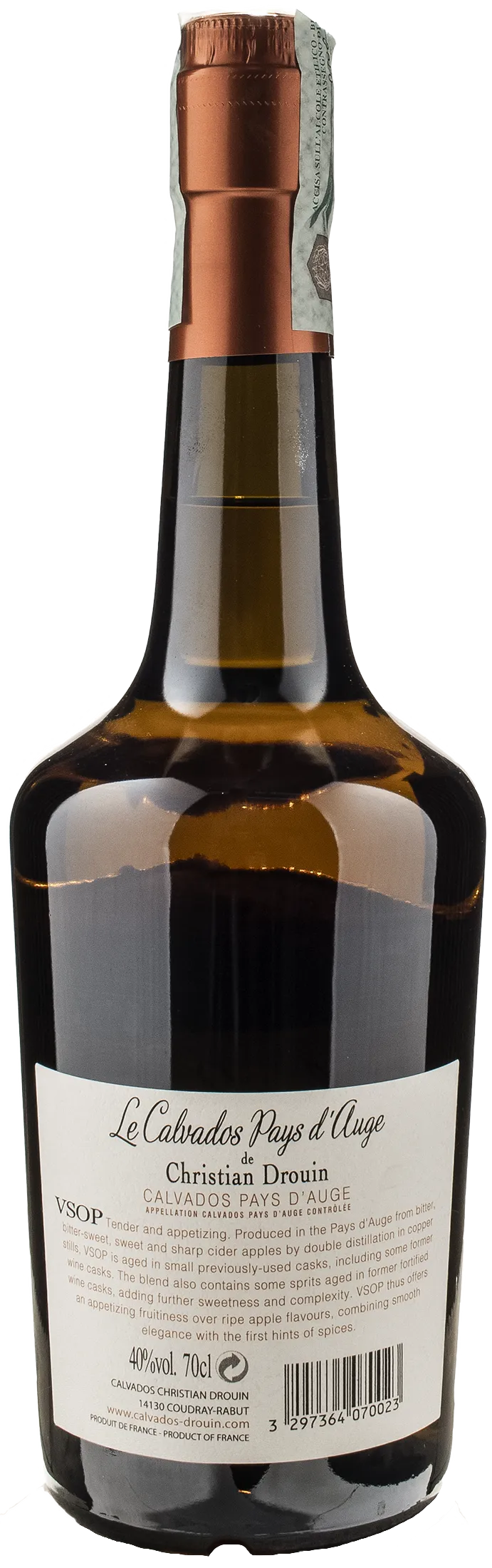 Drouin Le Calvados Pays d'Auge VSOP 0.7L