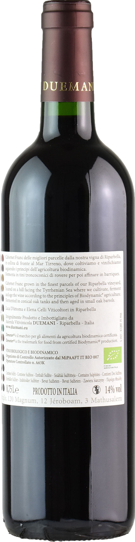 Duemani Cabernet Franc 2017