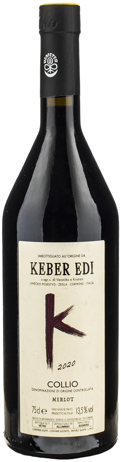 Edi Keber Collio Merlot 2020