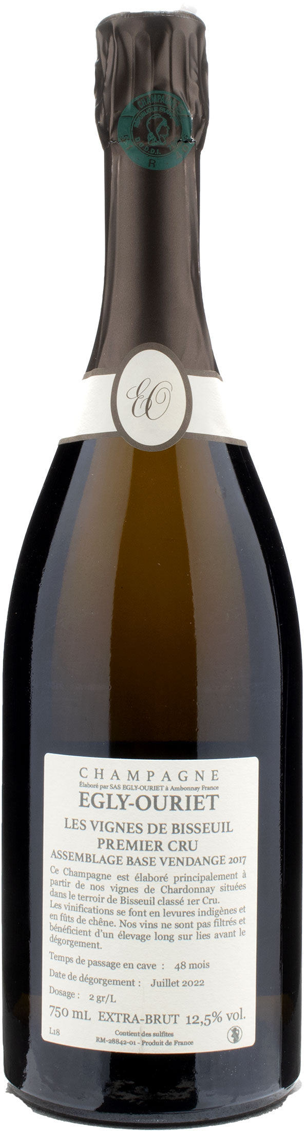 Egly Ouriet Champagne 1er Cru Vignes de Bisseuil Extra Brut
