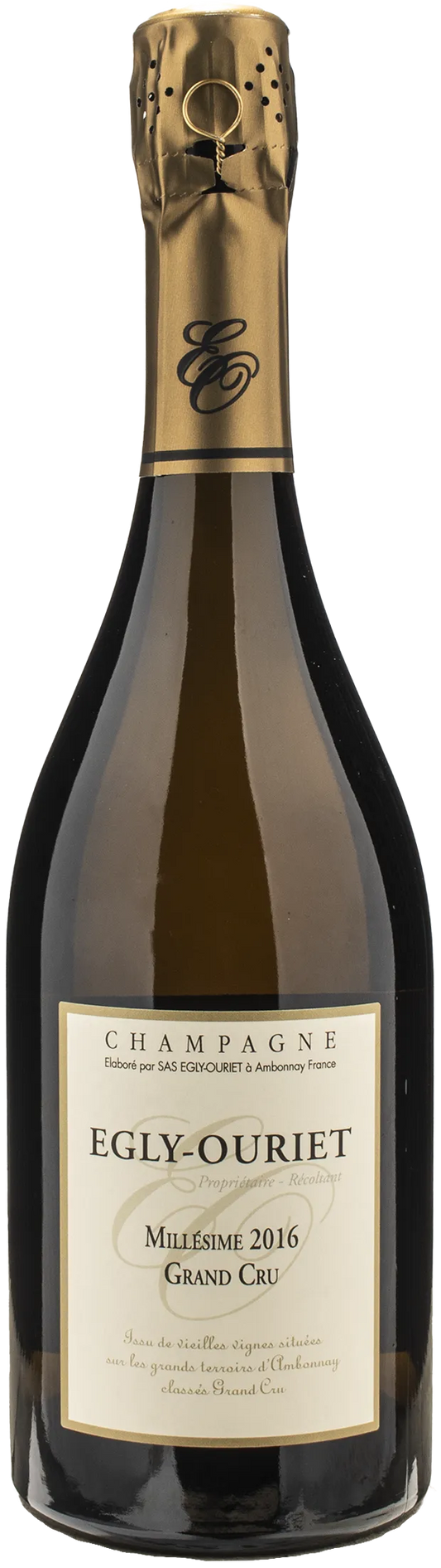 Egly Ouriet Champagne Grand Cru Extra Brut Millesime 2016