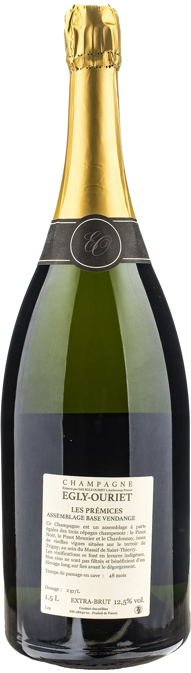 Egly Ouriet Champagne Les Premices Extra Brut Magnum