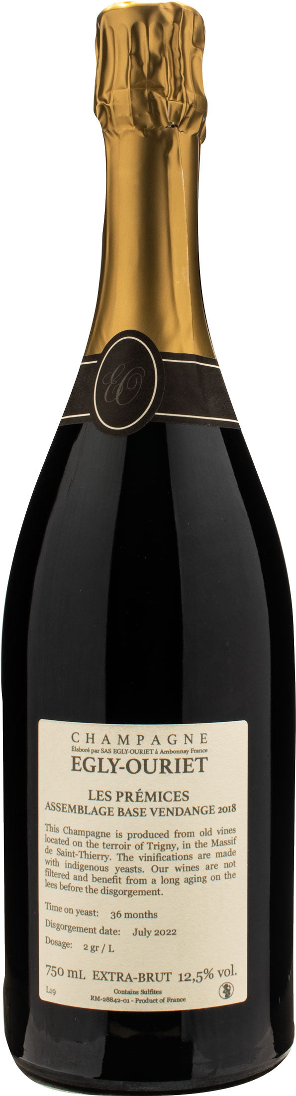 Egly Ouriet Champagne Les Premices Extra Brut | XtraWine