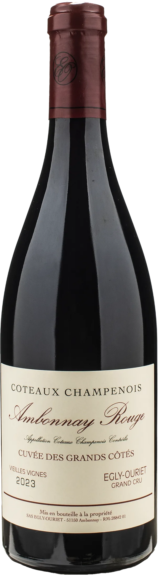 Egly Ouriet Coteaux Champenois Ambonnay Rouge Cuvee des Grands Cotes 2023