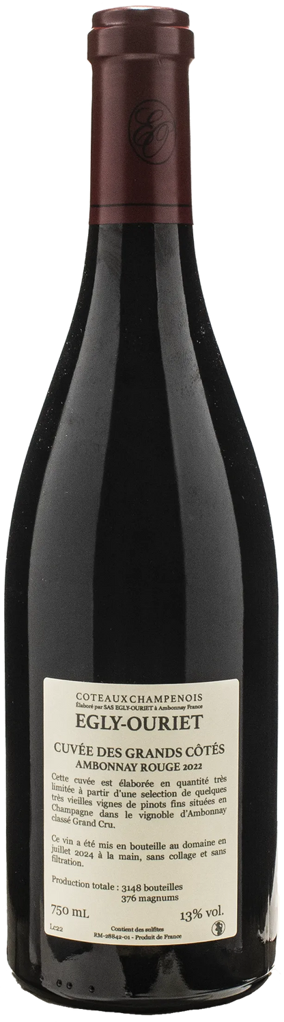 Egly-Ouriet Coteaux Champenois Ambonnay Rouge Grand Cru 2022