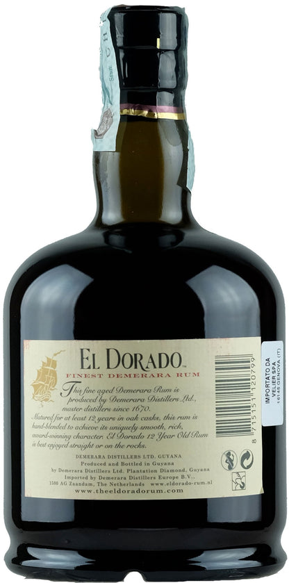 El Dorado Rum 12 years old