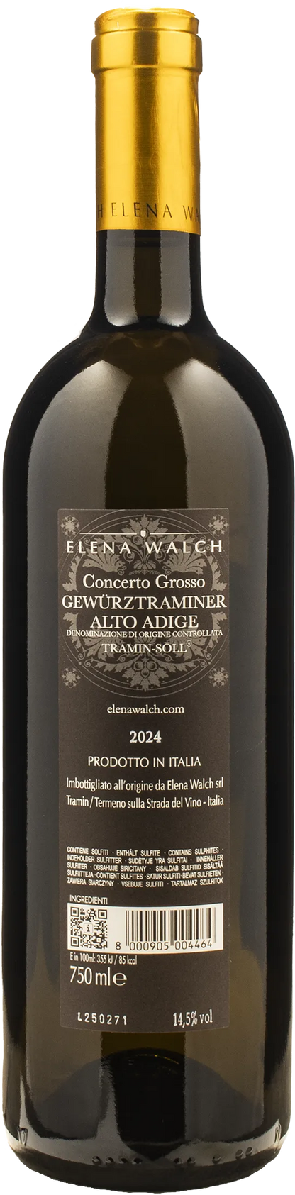 Elena Walch Alto Adige Gewurztraminer Concerto Grosso 2024