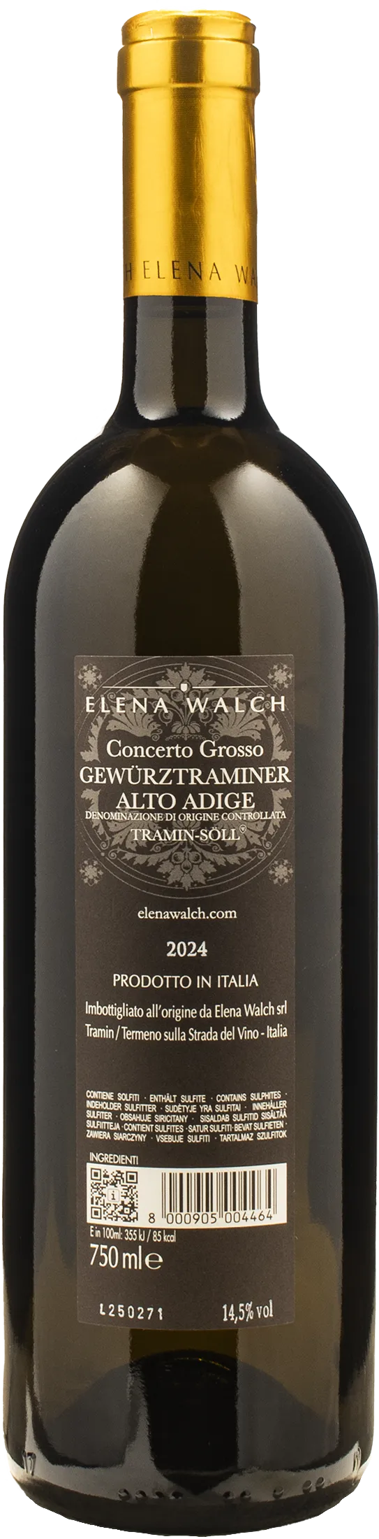 Elena Walch Alto Adige Gewurztraminer Concerto Grosso 2024