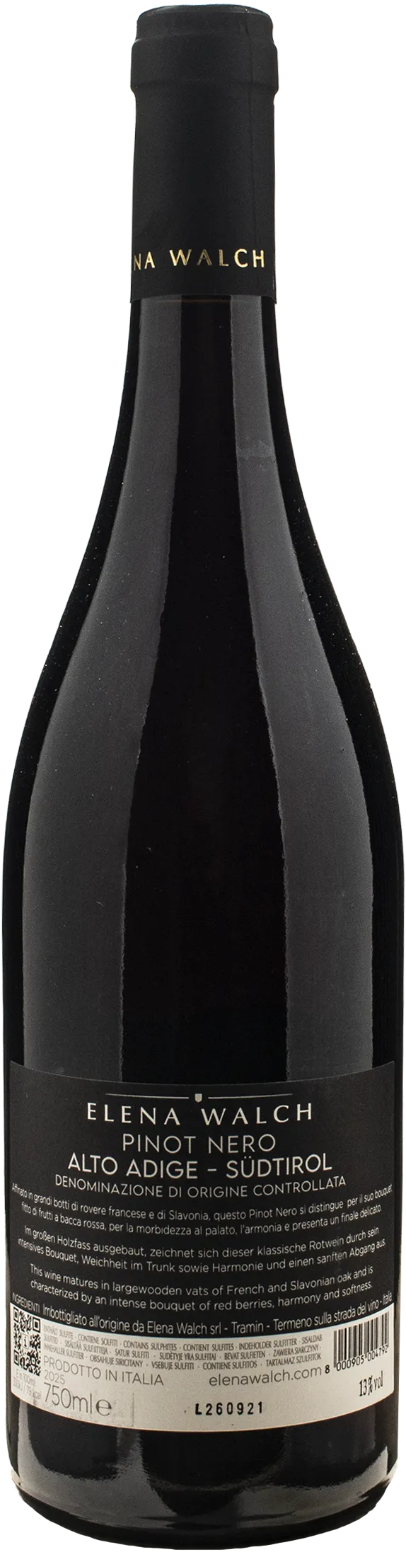 Elena Walch Alto Adige Pinot Nero 2025