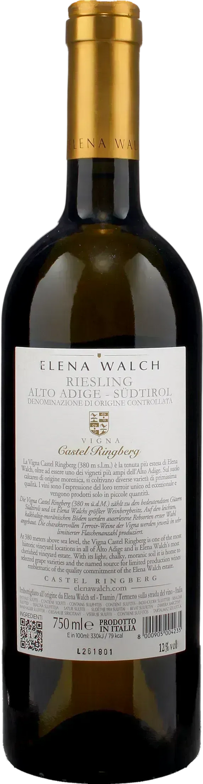 Elena Walch Alto Adige Riesling Vigna Castel Ringberg 2024