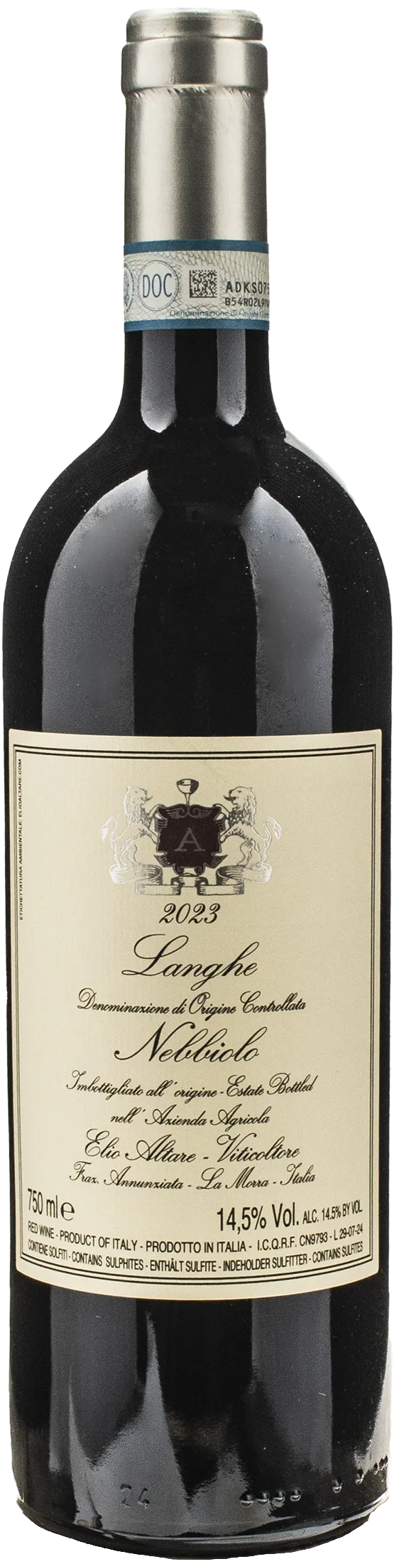 Elio Altare Langhe Nebbiolo 2023