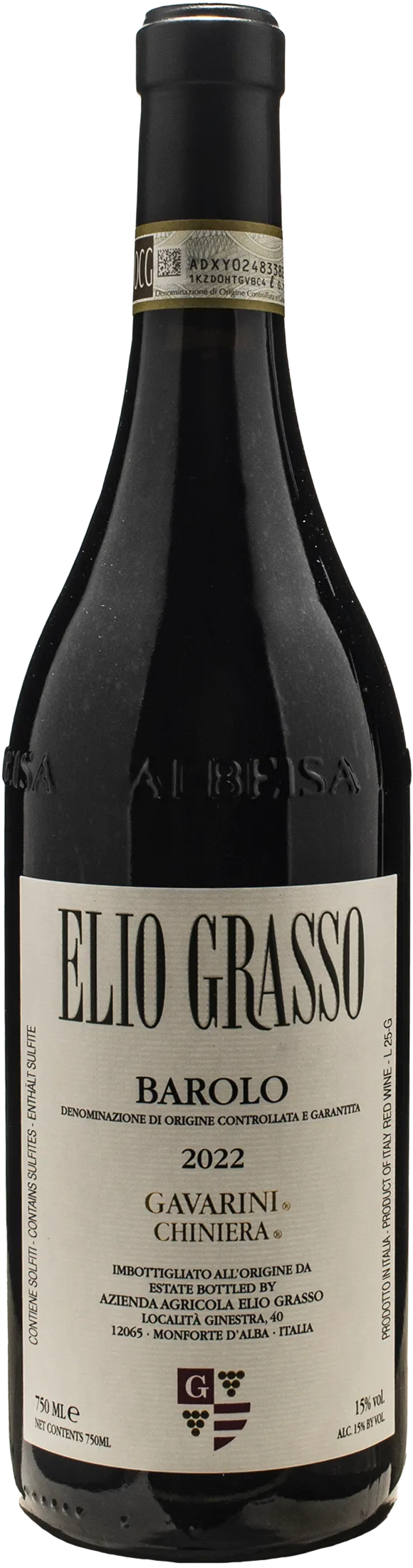 Elio Grasso Barolo Gavarini Chiniera 2022
