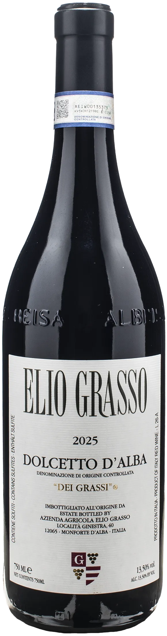 Elio Grasso Dolcetto d'Alba dei Grassi 2025