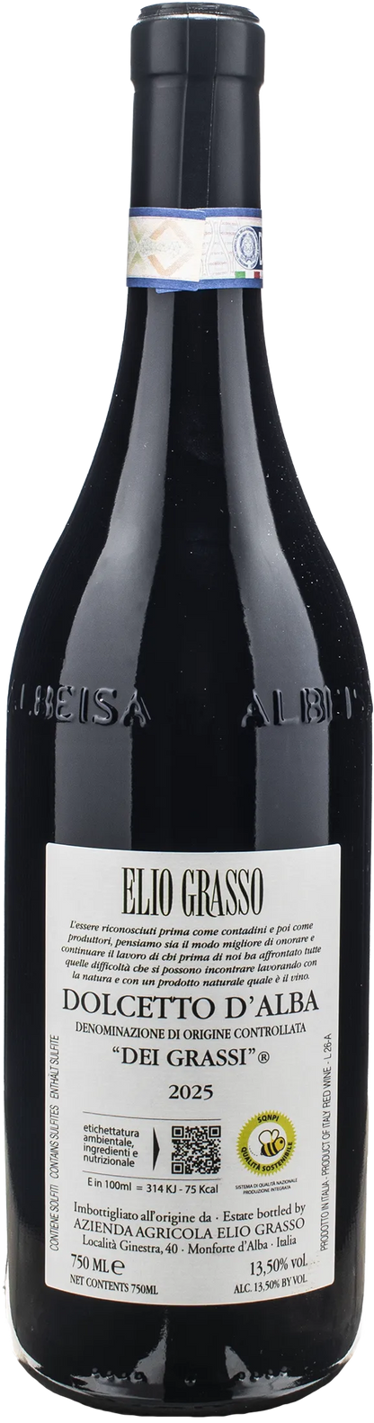 Elio Grasso Dolcetto d'Alba dei Grassi 2025