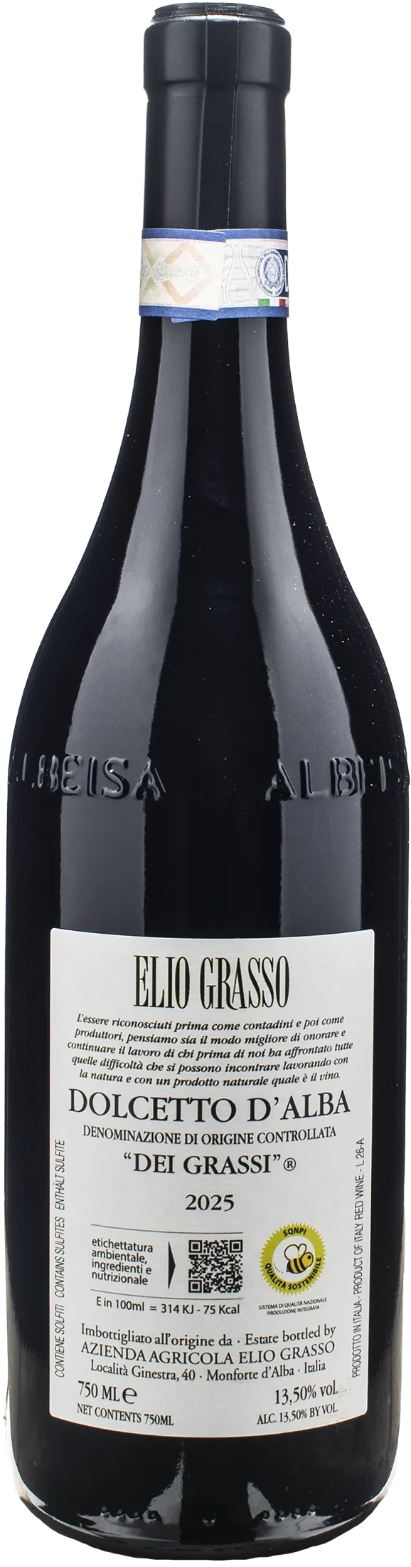 Elio Grasso Dolcetto d'Alba dei Grassi 2025