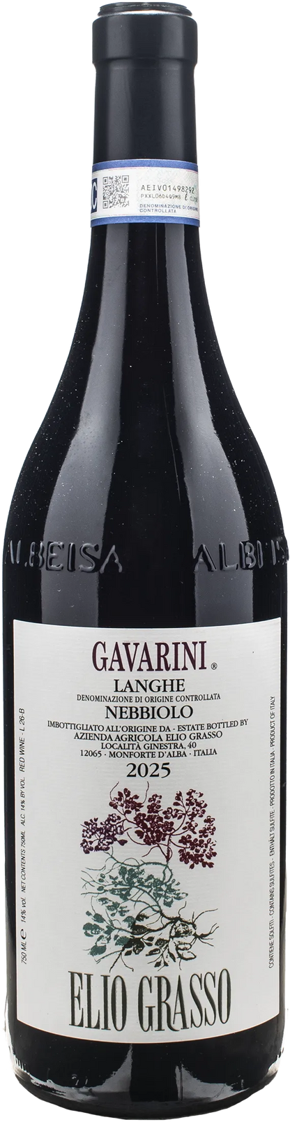 Elio Grasso Langhe Nebbiolo Gavarini 2025