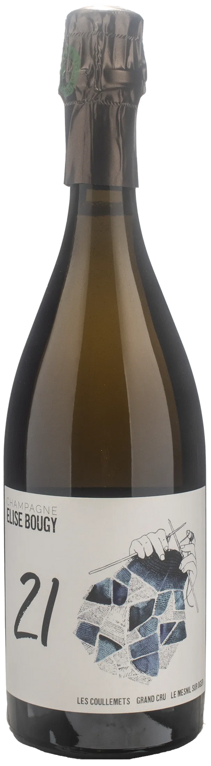 Elise Bougy Champagne Grand Cru Les Coullemets Brut Nature Blanc de Blancs 21