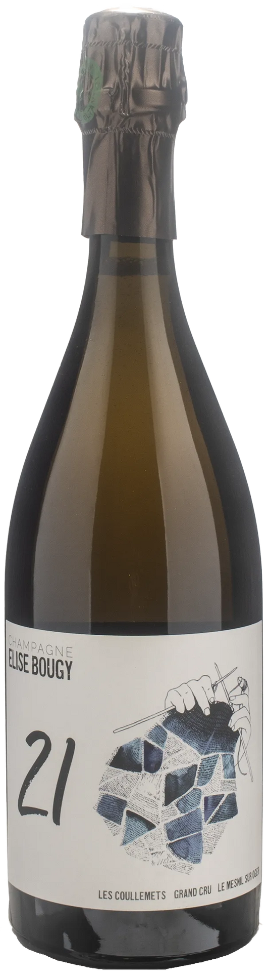 Elise Bougy Champagne Grand Cru Les Coullemets Brut Nature Blanc de Blancs 21