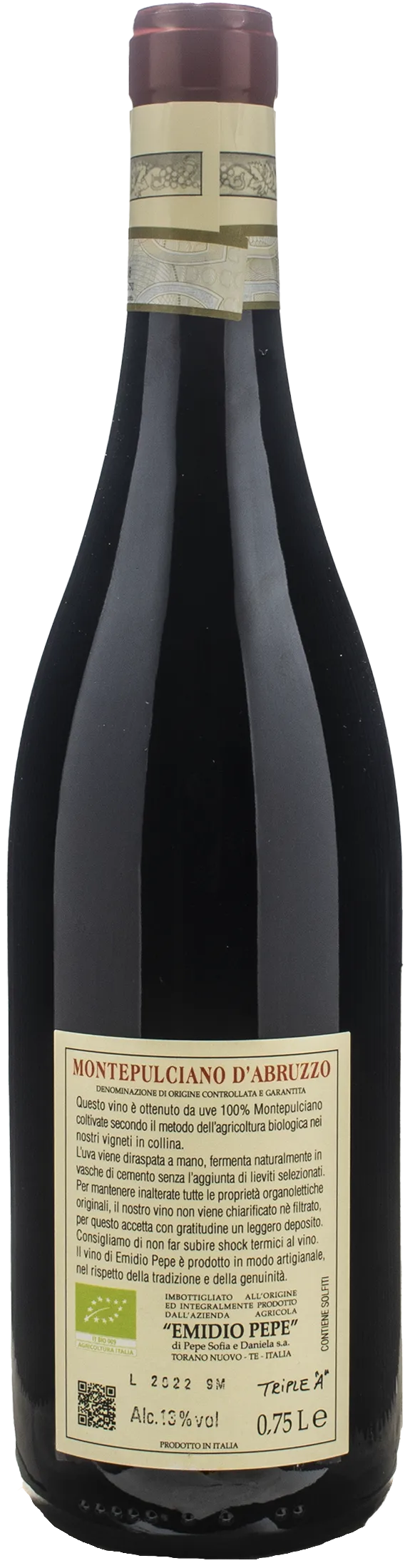 Emidio Pepe Montepulciano d'Abruzzo 2022